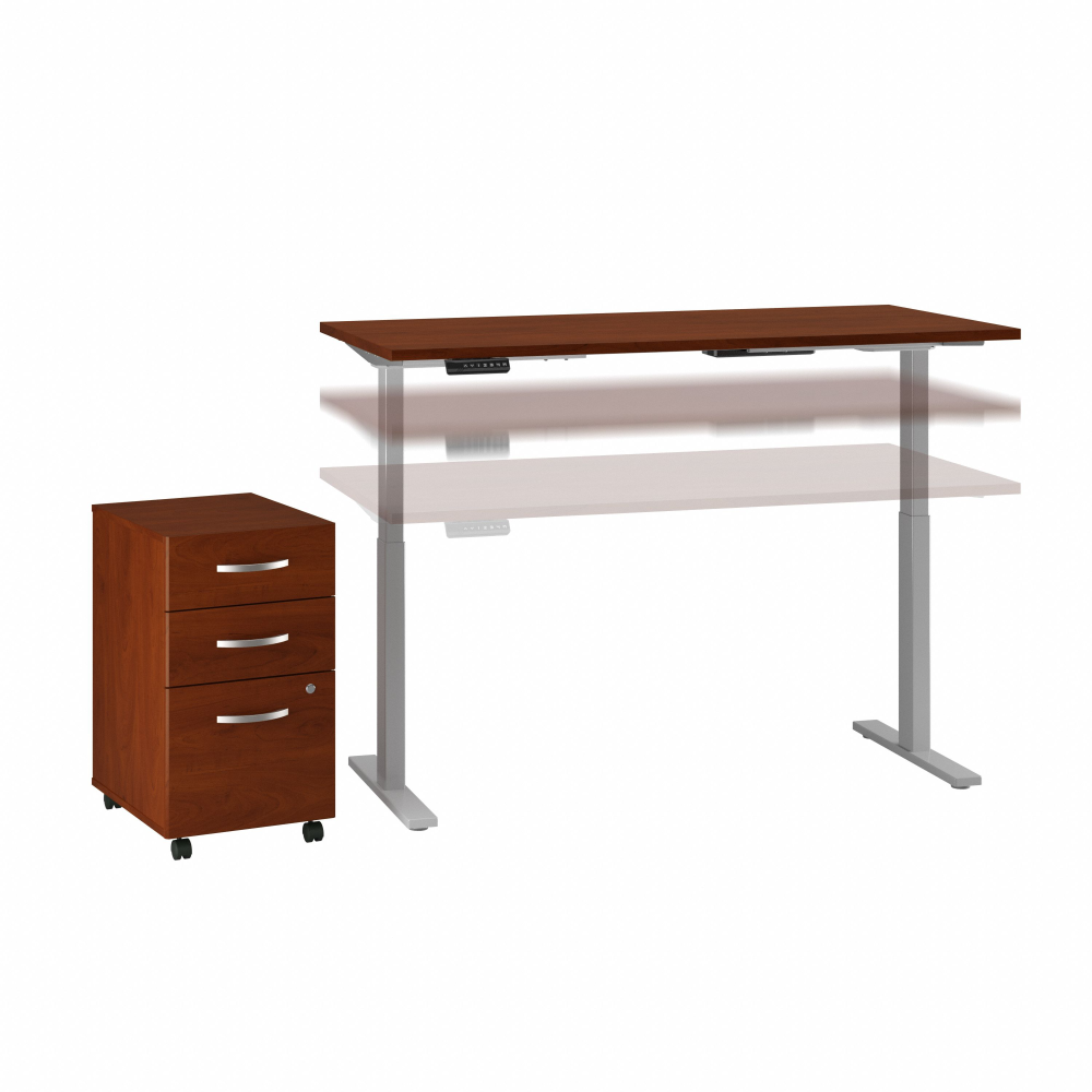 Move 60 Series 60W x 30D Height Adjustable Standing Desk with Storage