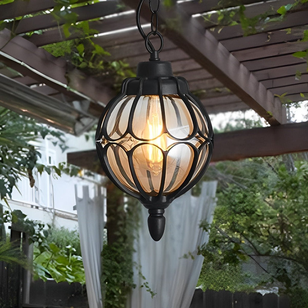 Waterproof Aluminum Ball Outdoor Chandelier Light Hanging Pendan Light