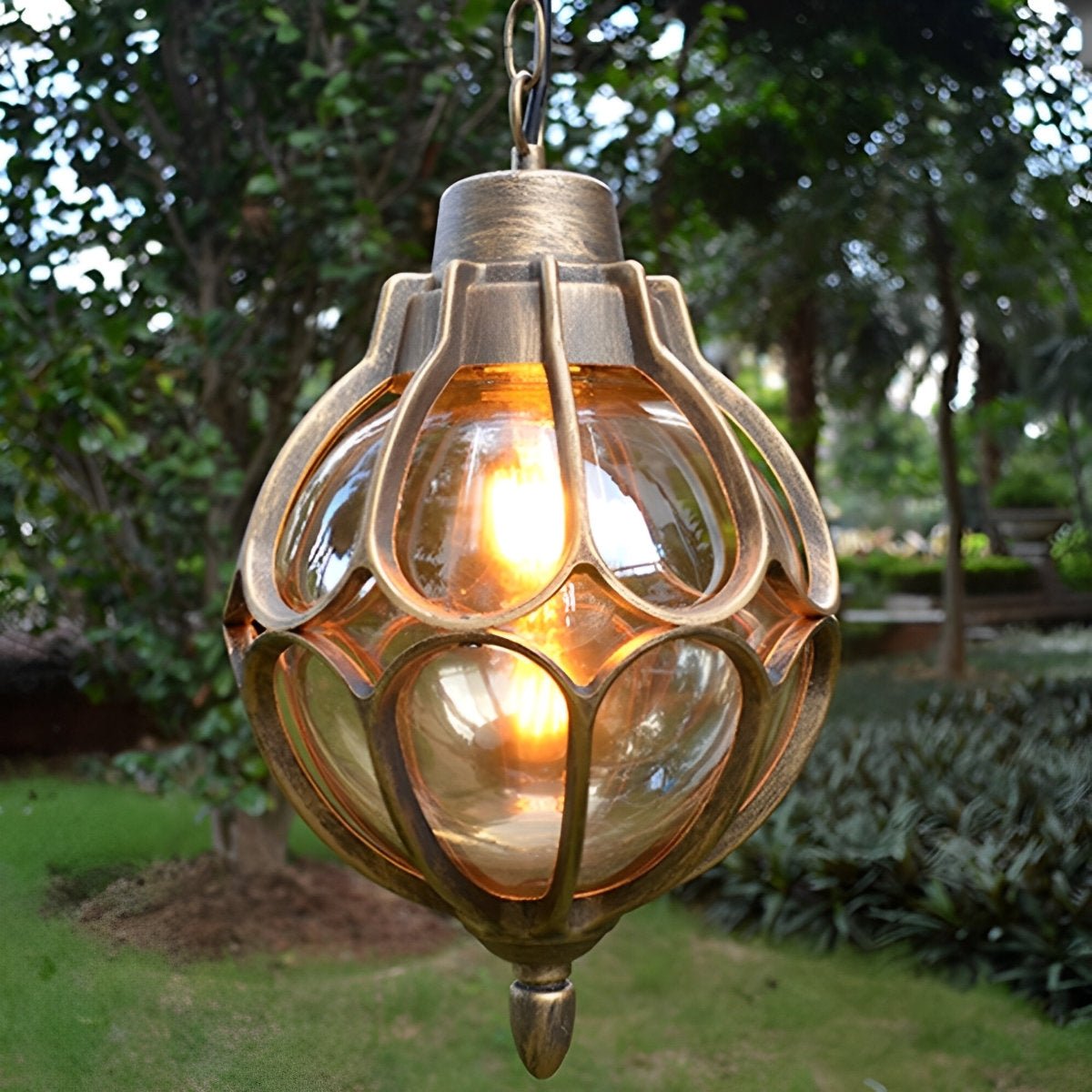 Waterproof Aluminum Ball Outdoor Chandelier Light Hanging Pendan Light