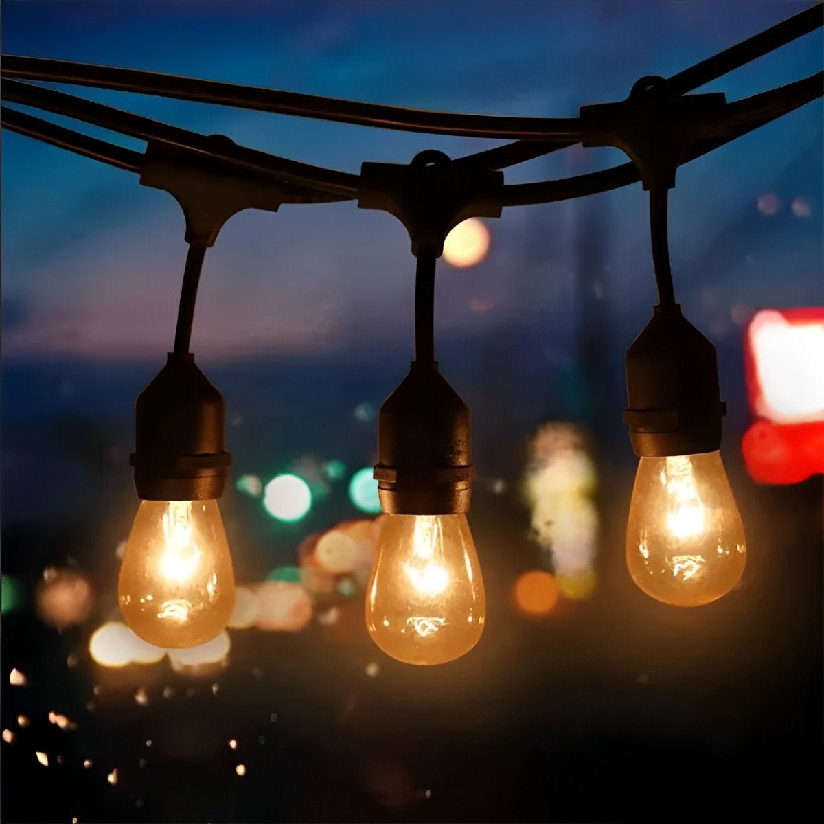 Waterproof LED Outdoor LED String Lights Garden Hanging Light