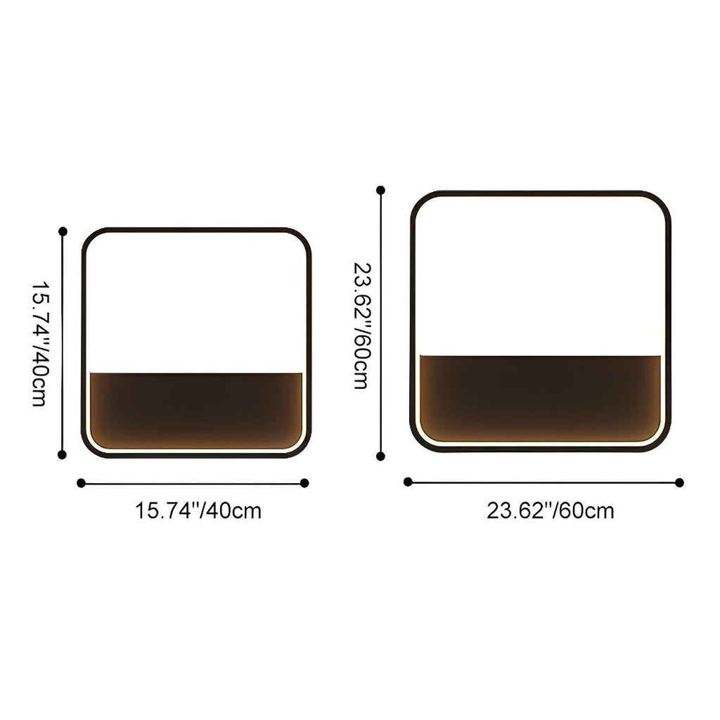 Waterproof LED Outdoor Wall Light Plants Pot