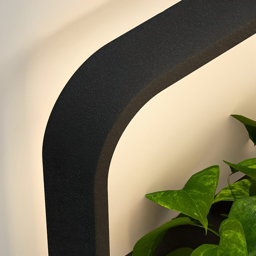 Waterproof LED Outdoor Wall Light Plants Pot