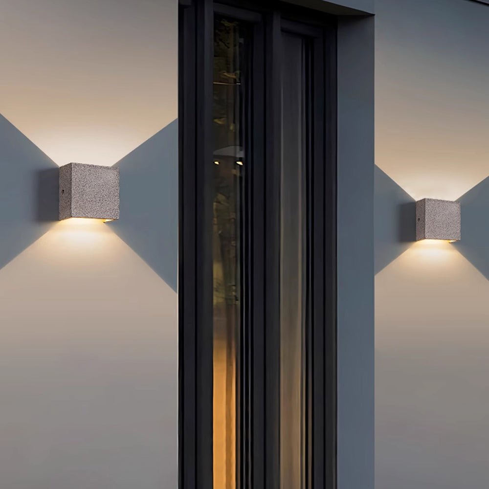 Waterproof Square Up and Down LED Outdoor Wall Sconces
